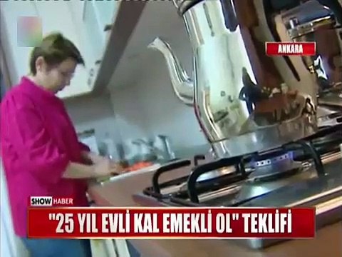 25 yıl evli kalan kadınlara emeklilik fırsatı!