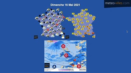bulletin meteo du samedi 15 mai 2021