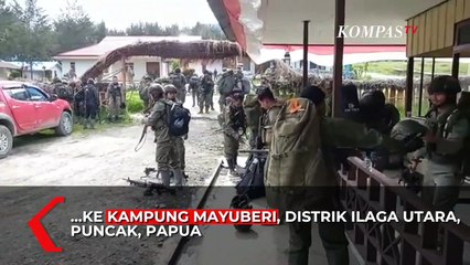 Satgas Nemangkawi Olah TKP dan Evakuasi Jenazah 2 Anggota KKB