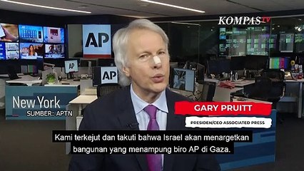 CEO Associated Pres Tanggapi Gedung Kantornya yang Hancur akibat Serangan Israel