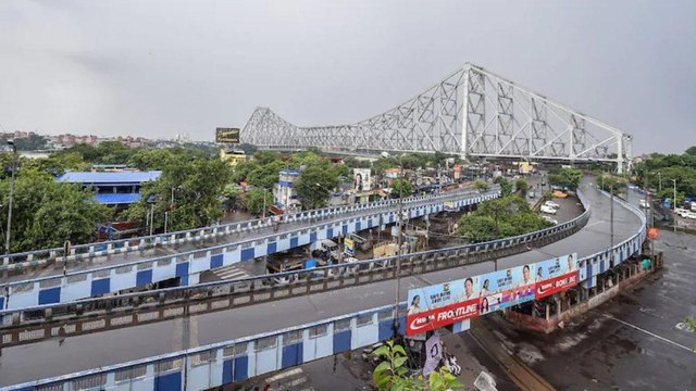 Lockdown in Kolkata due to corona, no vehicles on road
