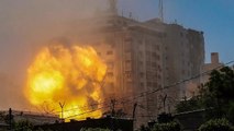 Así derriba Israel el edificio de 13 plantas que servía de sede a Al Jazeera en Gaza