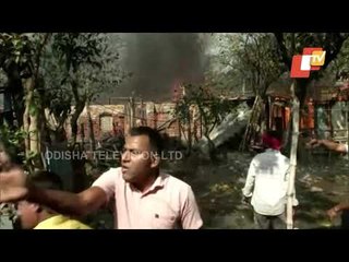Fire Breaks Out At Givindpur Area Of South Kolkata