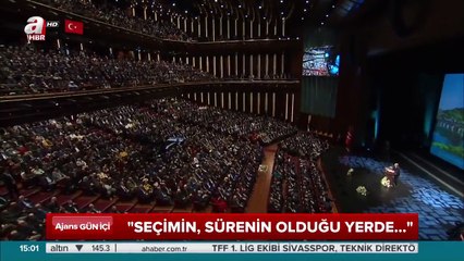 Cumhurbaşkanı Erdoğan, yeni hükümet sisteminin şifresini verdi