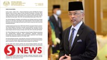 King urges Malaysians to pray for Palestinians