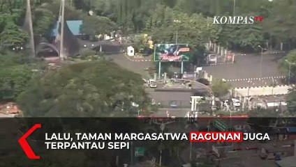 Pantauan Udara Sejumlah Tempat Wisata di Jakarta dari Helikopter Polisi