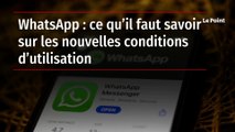 WhatsApp : ce qu’il faut savoir sur les nouvelles conditions d’utilisation