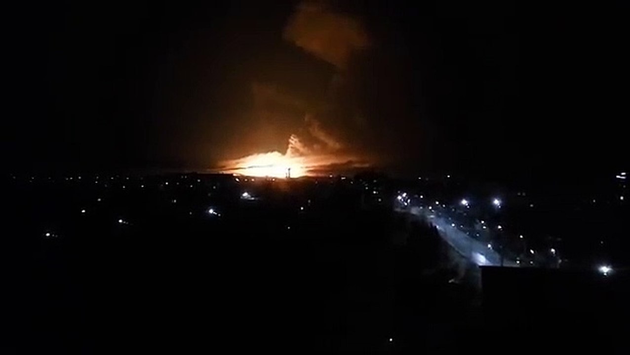 Ukrayna'nın en büyük mühimmat deposunda yangın!
