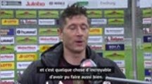 33e j. - Lewandowski après avoir égalé le record de Gerd Müller : 