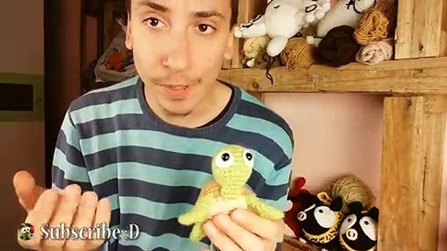 Micro Lion Crochet - Amigurumi Tiny - Dollhouse Decor - Lion Pattern - Stuffed Animals Crochet