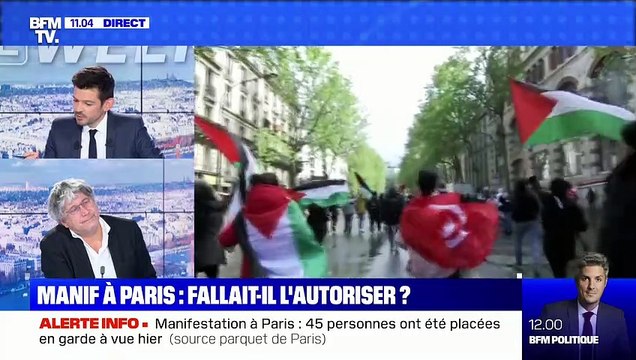 Manifestation pro-Palestine : des échauffourées à Paris - 16/05