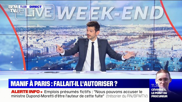 Manif à Paris : Gérald Darmanin a-t-il eu raison de faire un procès d'intention sur le caractère antisémite ? - 16/05