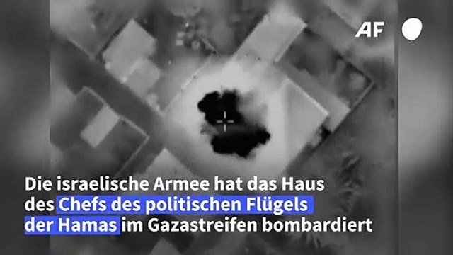Israel bombardiert Haus von Hamas-Chef im Gazastreifen