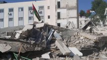 - İsrail güçleri, Gazze Şeridi'nde Çalışma ve Sosyal Kalkınma bakanlıklarının bulunduğu iki binayı vurdu.