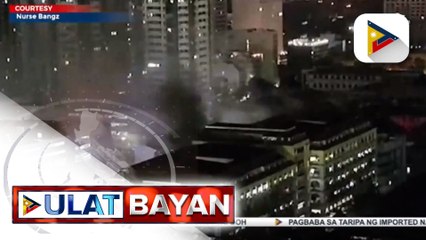 Mga inilikas na pasyente dahil sa sunog sa PGH, nakabalik na sa ward; mga donasyon para sa pedia ward ng PGH, dumagsa