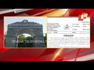 Burla VSSUT Shutdown | Hostels Declared Micro Containment Zones | Updates