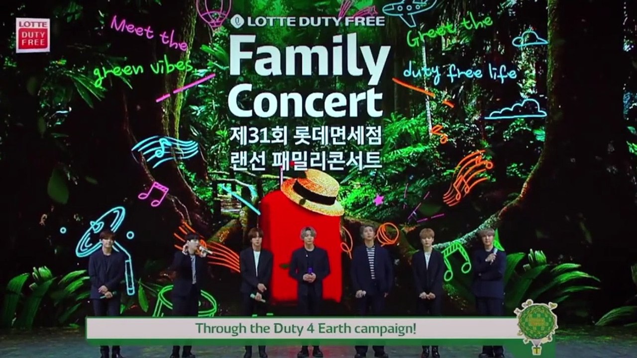 LOTTE DUTY FREE BTS PERFORMANCE 2021 LIFE GOES ON+ TELEPATHY+DYNAMITE
