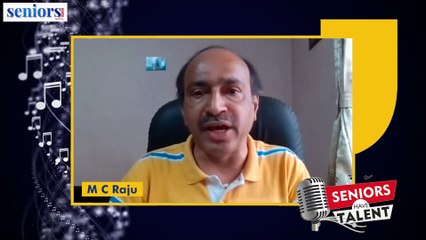 M C Raju Performing at Seniors Have Talent | Season Four Round B | Singing Contest