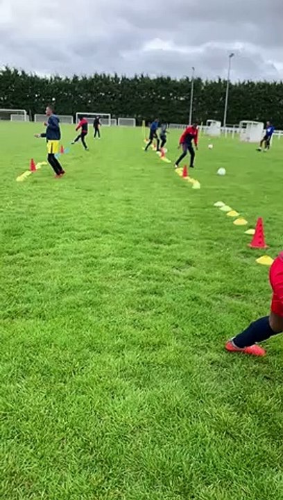 Echauffement des U12/U13, U14, U16