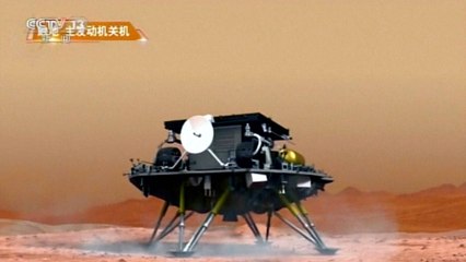 China’s Tianwen-1 spacecraft completes historic Mars landing