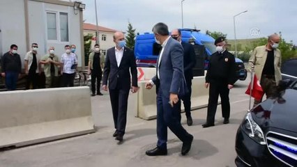 KIRIKKALE - "Tam kapanma"nın son gününde 43 ilin geçiş noktası "kilit kavşak" Kırıkkale'de denetimler artırıldı