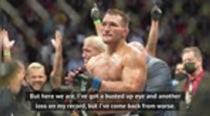 'I'm living a dream' - Chandler philosophical after UFC title loss