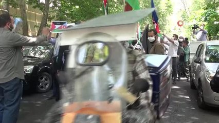 - Tahran'da Filistin'e destek gösterisi yapıldı