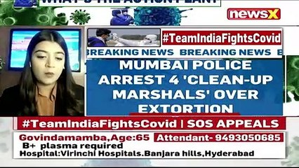 4'Clean-up Marshals' Held For Extortion Attempt _ Attempt On Pre-Text Of Breech Of Covid Norms_NewsX