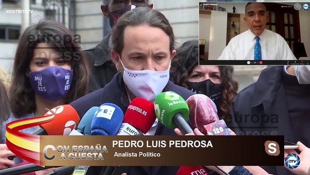Pedro Luis Pedrosa: Iglesias regresa a su medio natural que es la calle, nunca será un buen gobernante