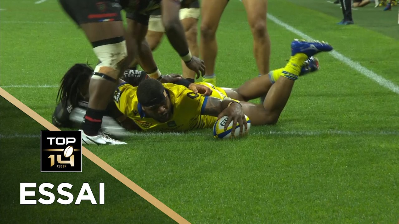TOP 14 - Essai de Apisai NAQALEVU (ASM) - ASM Clermont Auvergne - RC Toulon - J24 - Saison 2020/2021