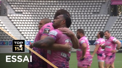 TOP 14 - Essai de Sefanaia NAIVALU (SFP) - Stade Français Paris - Montpellier HR - J24 - Saison 2020/2021