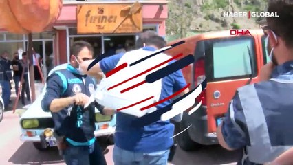 Tüfeği alıp pencereye çıktı, ortalığı birbirine kattı