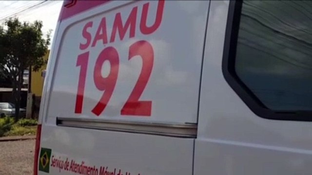 Apesar dos esforços das equipes do Samu, homem morre em residência no Bairro Santa Felicidade