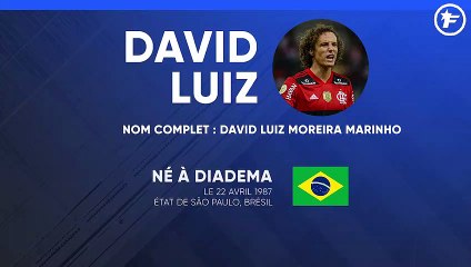La fiche technique de David Luiz