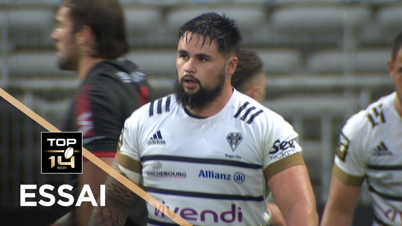 TOP 14 - Essai de Simon-Pierre CHAUVAC (CAB) - Lyon LOU - CA Brive Corrèze - J24 - Saison 2020/2021