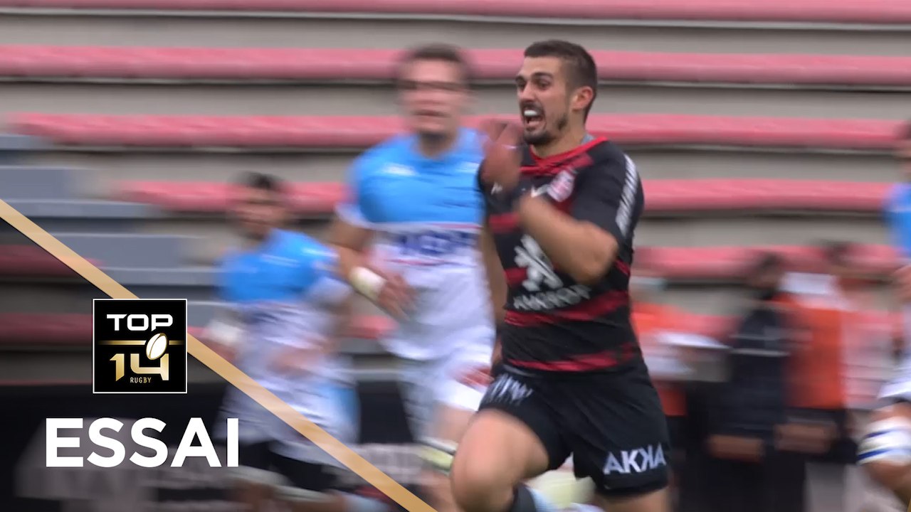 TOP 14 - Essai de Thomas RAMOS (ST) - Stade Toulousain - Aviron Bayonnais - J24 - Saison 2020/2021