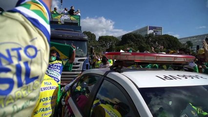 Brasil vive día de manifestaciones a favor de Bolsonaro
