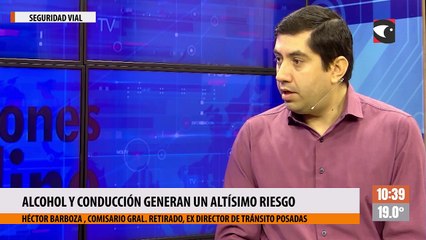 Alcohol y conducción generan un altísimo riesgo