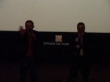 AP avec Dany Boon à Rouen du film Bienvenue chez les ch'tis