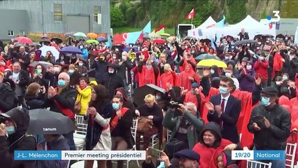 Politique : premier meeting de Jean-Luc Mélenchon dans l'Aveyron