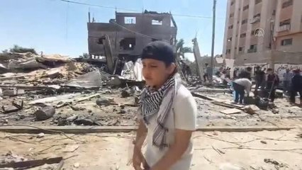 Filistinli küçük rapçi Gazze'de yaşanan acıyı şarkılarıyla dünyaya duyurmaya çalışıyor