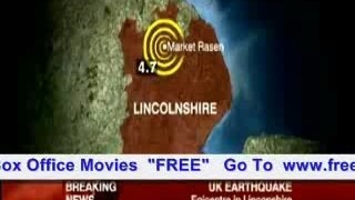 Huge Earthquake Hits Britain London England UK