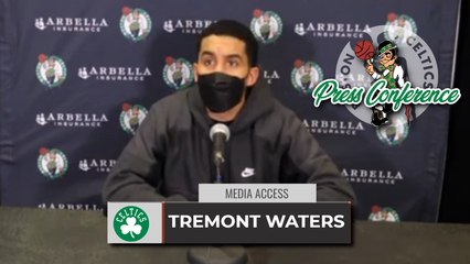 Tremont Waters Postgame Interview | Celtics vs Knicks