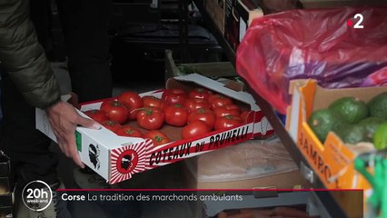 Corse : à la rencontre d'un marchand ambulant, pour les anciens des villages