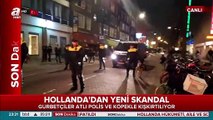 Hollanda polisinden gurbetçilere alçak saldırı