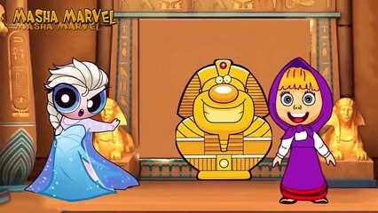 Kids - Les Contes de Masha & DOB - ‫سبايدرمان وماشا يتحولون ايس كريم ولولي بوب السحري واختفاء الجوكر !! كرتون اطفال مضحك‬