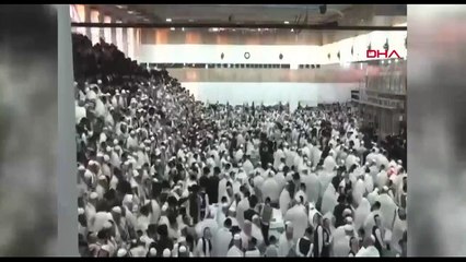 İsrail'de ayin sırasında felaket anı