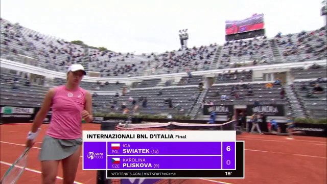 Italian Open final Highlights | Swiatek v Pliskova