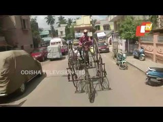 Man Creates Huge Cycle In Chennai
