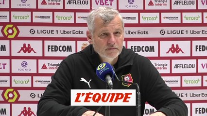 Genesio : « Très certainement » le dernier match de Da Silva - Foot - L1 - Rennes